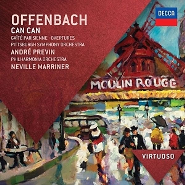 Offenbach: Can Can, Gaité Parisienne, Overtures, Pol, Marriner & Piso, André Previn
