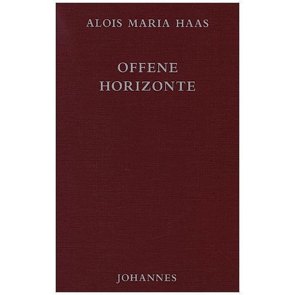 Offene Horizonte, Alois M. Haas
