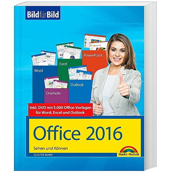 Office 2016 plus 5.000 Vorlagen auf DVD, Günter Born