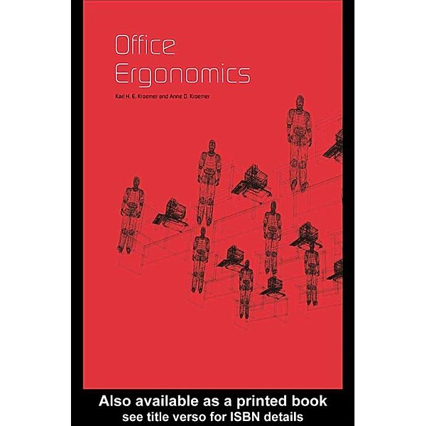 Office Ergonomics, Karl H. E. Kroemer