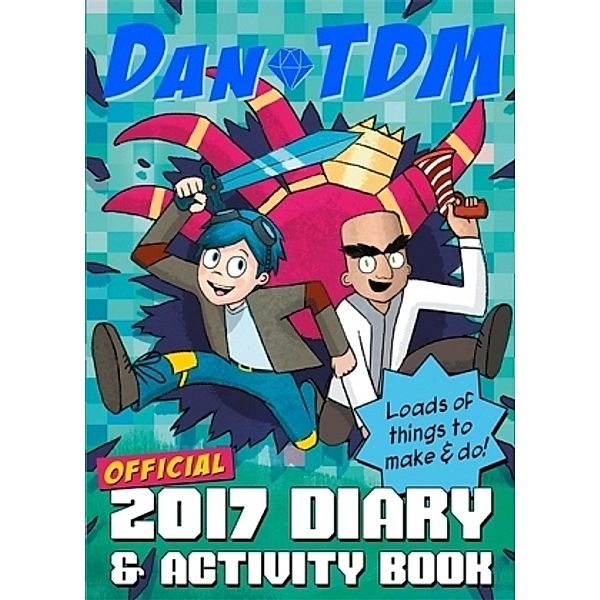 Official DanTDM 2017 Diary and Activity Book, DanTDM, Daniel Middleton