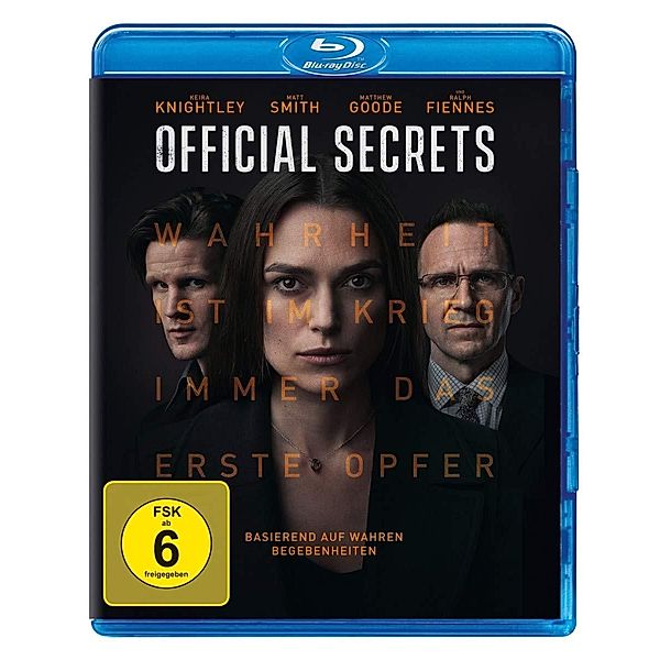 Official Secrets, Matt Smith Ralph Fiennes Keira Knightley
