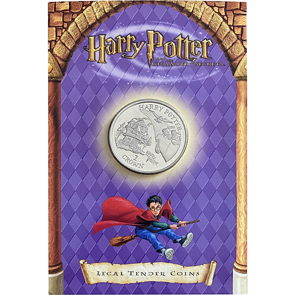 Offizielle Münze Harry Potter - Kammer des Schreckens 2002
