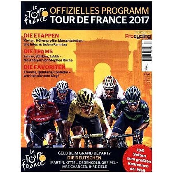Offizielles Programm Tour de France 2017