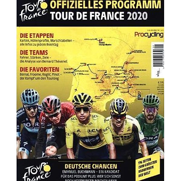 Offizielles Programm Tour de France 2020