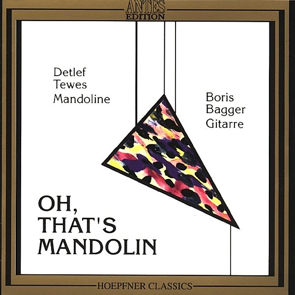 Oh,That'S Mandolin, Boris Björn Bagger & Tewes Detlef