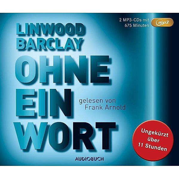 Ohne eine Wort, 2 MP3-CDs, Linwood Barclay