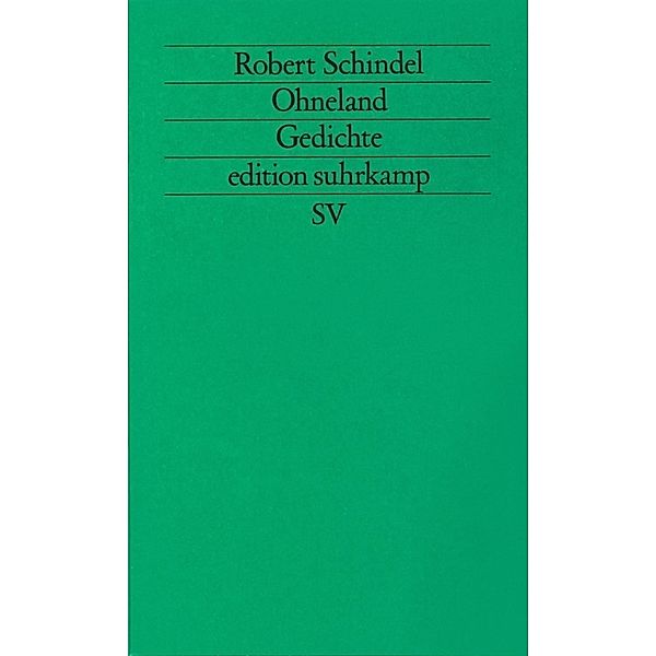 Ohneland, Robert Schindel