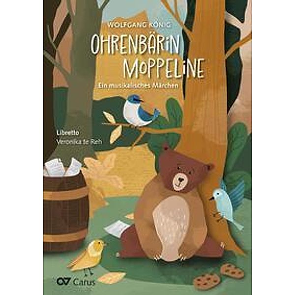 Ohrenbärin Moppeline (Partitur), Wolfgang König, Veronika te Reh