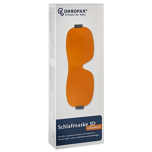 OHROPAX Schlafmaske 3D - Orange