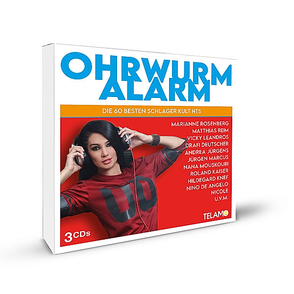 Ohrwurm Alarm - Die 60 besten Schlager Kulthits (Exklusive 3CD-Box), Diverse Interpreten