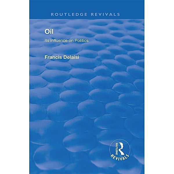 Oil, Francis Delaisi