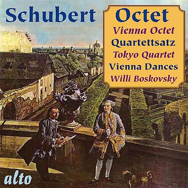 Oktett/Quartettsatz/Wiener Tänze, Wiener Oktet, Tokyo Quartet, Willi Boskovsky Ensembl