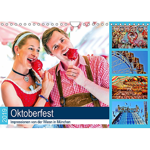 Oktoberfest 2019. Impressionen von der Wiesn in München (Wandkalender 2019 DIN A4 quer), Steffani Lehmann