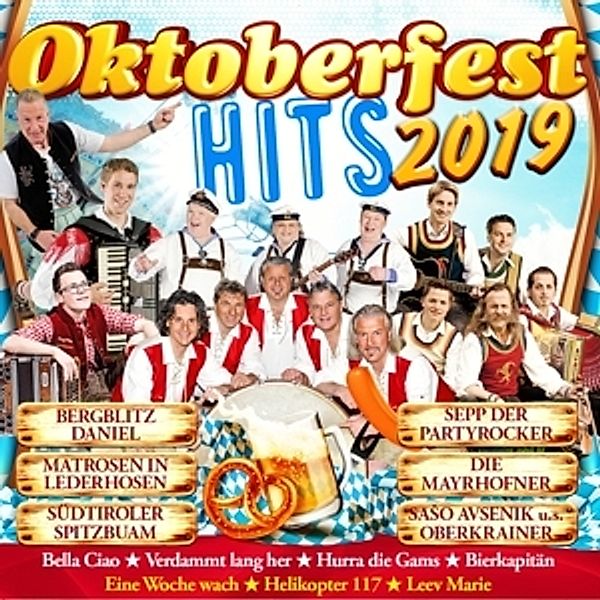 Oktoberfest Hits 2019 CD, Diverse Interpreten