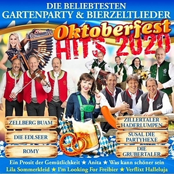 Oktoberfest Hits 2020 - Gartenparty & Bierzeltlieder CD, Diverse Interpreten