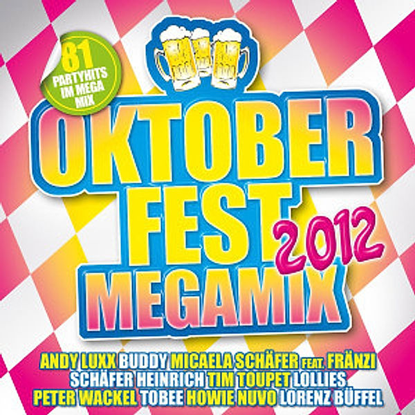 Oktoberfest Megamix 2012, Diverse Interpreten