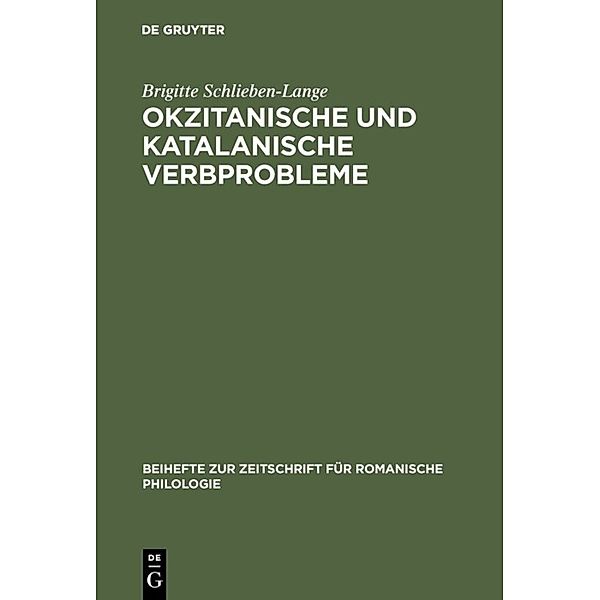 Okzitanische und katalanische Verbprobleme, Brigitte Schlieben-Lange