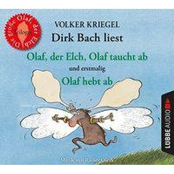 Olaf, der Elch, Olaf taucht ab, Olaf hebt ab, 3 Audio-CDs, Volker Kriegel