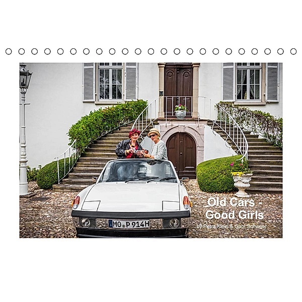 Old Cars - Good Girls (colour) (Tischkalender 2020 DIN A5 quer), Petra Klein und Gabi Schweer