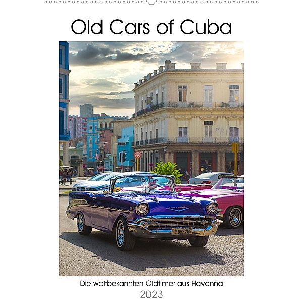 Old Cars of Cuba (Wandkalender 2023 DIN A2 hoch), Stefan Schröder Photography