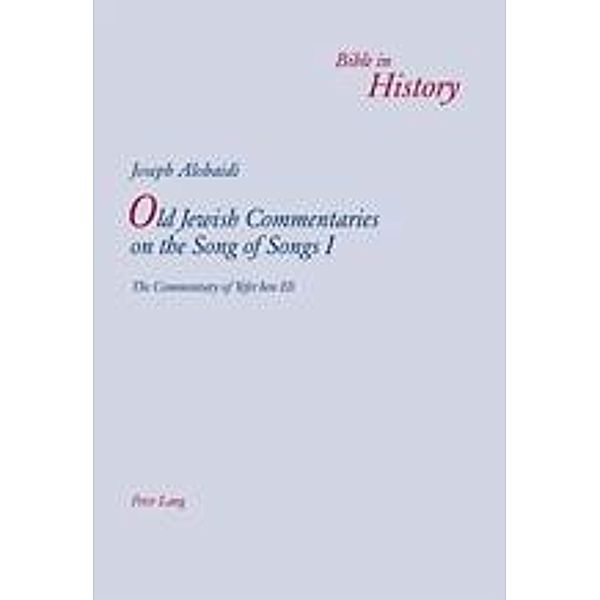 Old Jewish Commentaries on the Song of Songs I