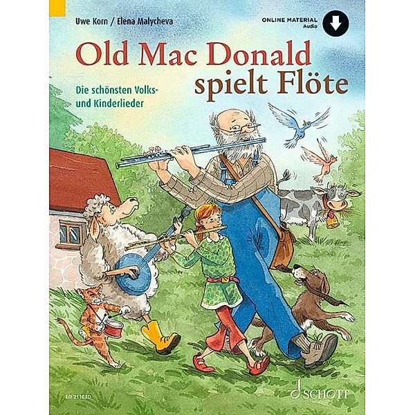 Old Mac Donald spielt Flöte