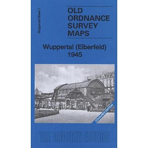 Old Ordnance Survey Maps / Wuppertal (Elberfeld) 1945, Alan Godfrey