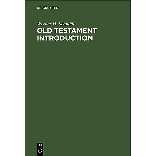 Old Testament Introduction