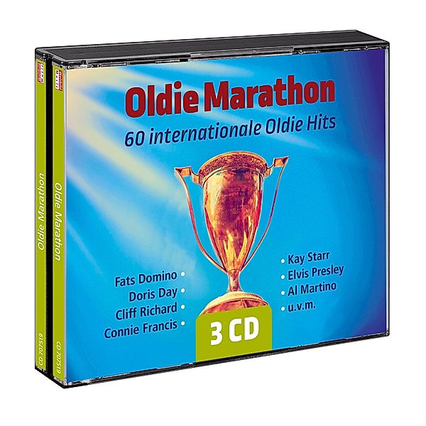 Oldie Marathon - 60 internationale Oldie Hits, Diverse Interpreten