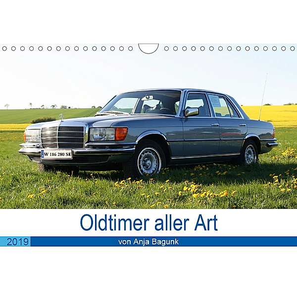 Oldtimer aller Art (Wandkalender 2019 DIN A4 quer), Anja Bagunk