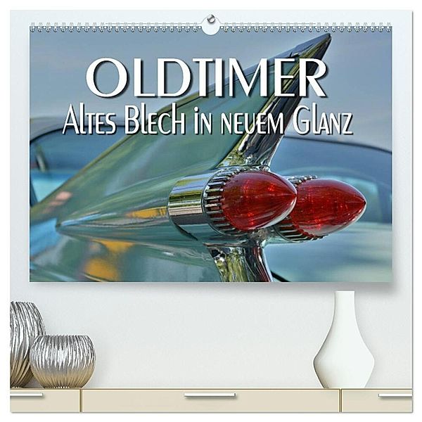 Oldtimer - Altes Blech in neuem Glanz (hochwertiger Premium Wandkalender 2025 DIN A2 quer), Kunstdruck in Hochglanz, Calvendo, Thomas Bartruff
