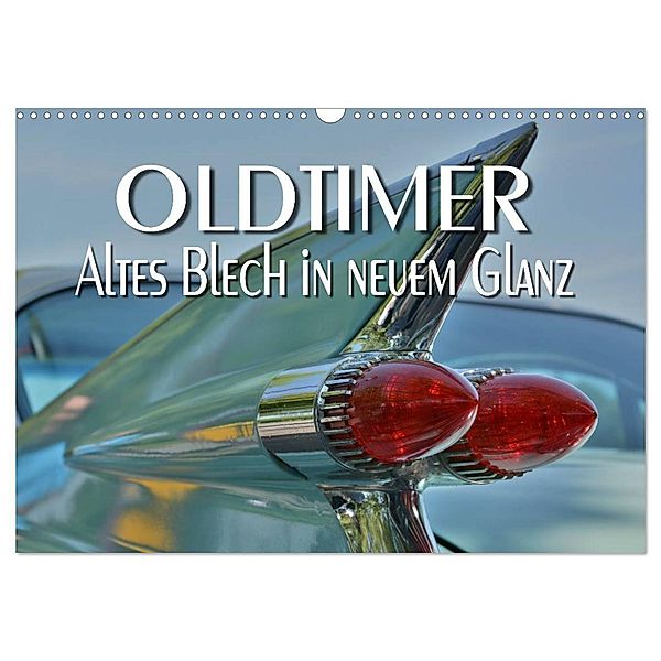 Oldtimer - Altes Blech in neuem Glanz (Wandkalender 2024 DIN A3 quer), CALVENDO Monatskalender, Thomas Bartruff
