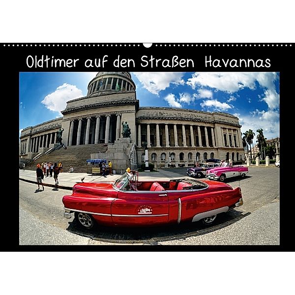 Oldtimer auf den Straßen Havannas (Wandkalender 2018 DIN A2 quer), Klaus Ruttloff