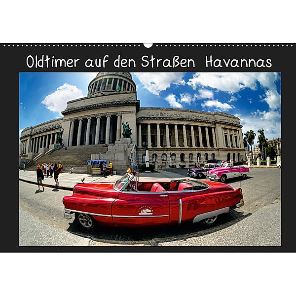 Oldtimer auf den Straßen Havannas (Wandkalender 2019 DIN A2 quer), Klaus Ruttloff