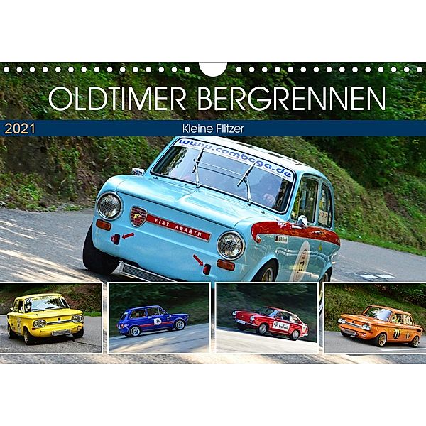OLDTIMER BERGRENNEN - Kleine Flitzer (Wandkalender 2021 DIN A4 quer), Ingo Laue