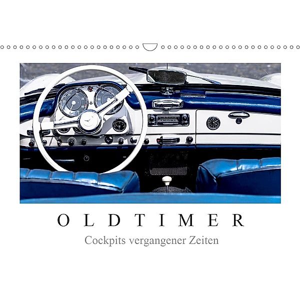 Oldtimer - Cockpits vergangener Zeiten (Wandkalender 2021 DIN A3 quer), Dieter Meyer