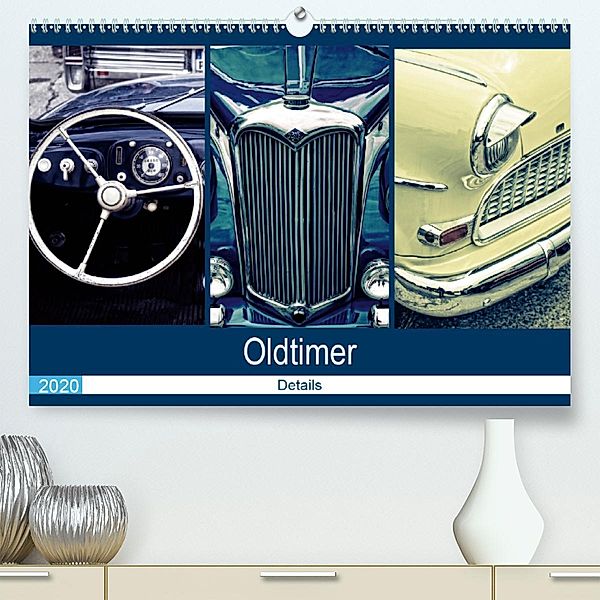 Oldtimer Details 2020 (Premium-Kalender 2020 DIN A2 quer), Peter Hebgen