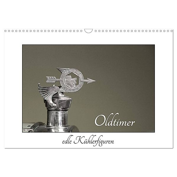 Oldtimer - edle Kühlerfiguren (Wandkalender 2025 DIN A3 quer), CALVENDO Monatskalender, Calvendo, Dirk Ehrentraut