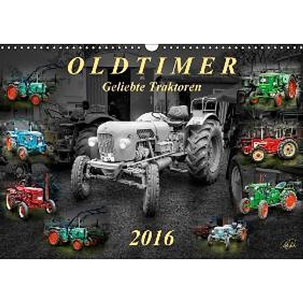Oldtimer - geliebte Traktoren AT-Version (Wandkalender 2016 DIN A3 quer), Peter Roder
