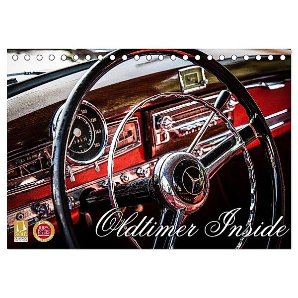 Oldtimer inside (Tischkalender 2024 DIN A5 quer), CALVENDO Monatskalender, Oliver Pinkoss Photostorys