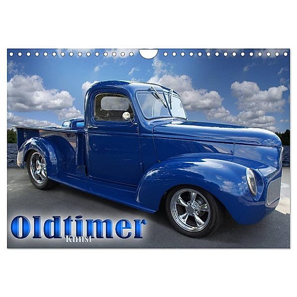 Oldtimer-Kunst (Wandkalender 2024 DIN A4 quer), CALVENDO Monatskalender, Kalifornien., MaBu mit freundlicher Genehmigung der Nethercutt Sammlung Sylmar