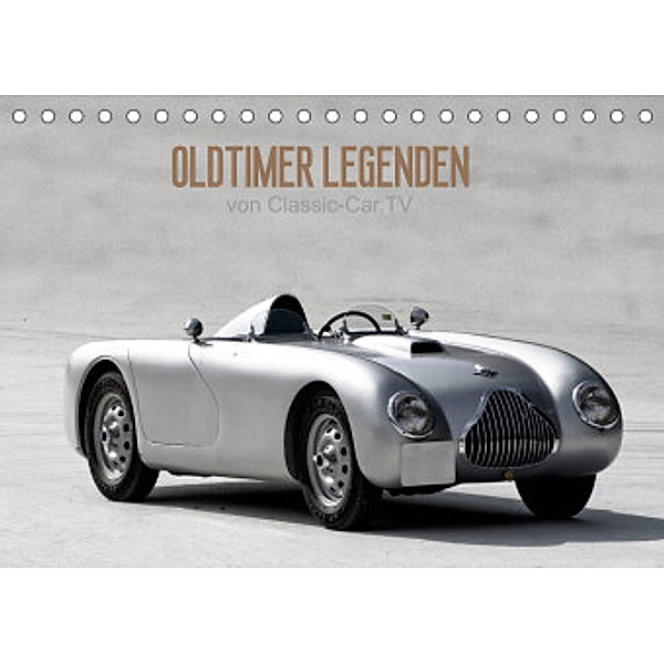 Oldtimer Legenden (Tischkalender 2022 DIN A5 quer), Classic Car TV