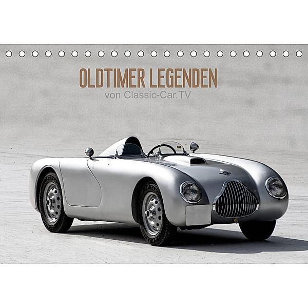 Oldtimer Legenden (Tischkalender 2023 DIN A5 quer), Classic Car TV