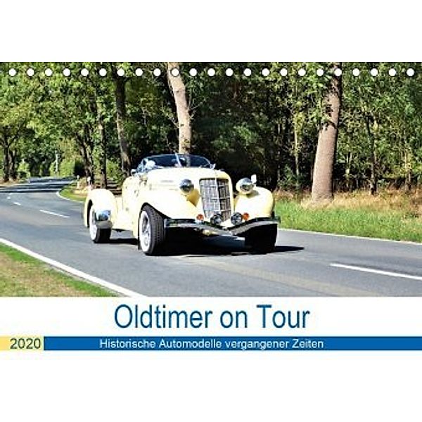 Oldtimer on Tour (Tischkalender 2020 DIN A5 quer), Günther Klünder