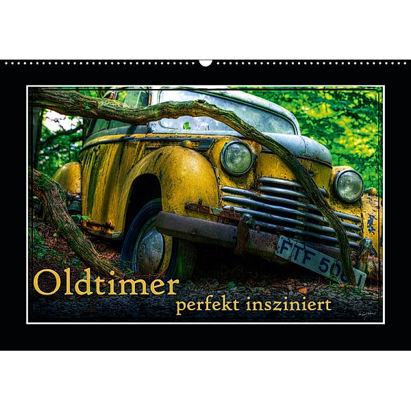 Oldtimer perfekt insziniert (Wandkalender 2019 DIN A2 quer), Heribert Adams