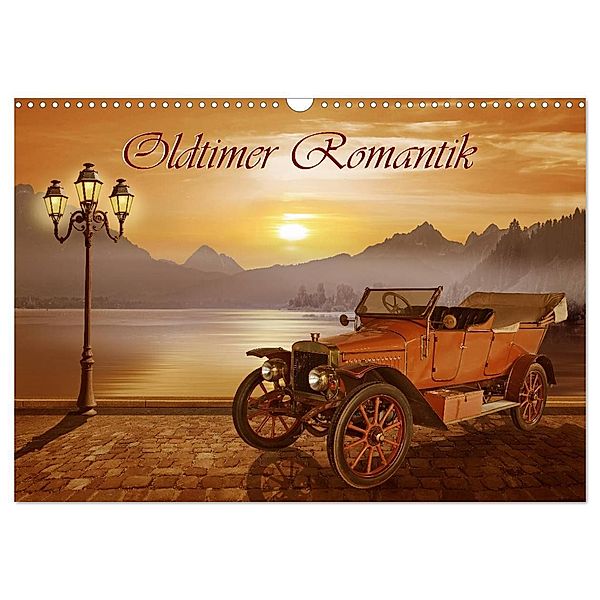 Oldtimer Romantik (Wandkalender 2024 DIN A3 quer), CALVENDO Monatskalender, alias Mausopardia, Monika Jüngling