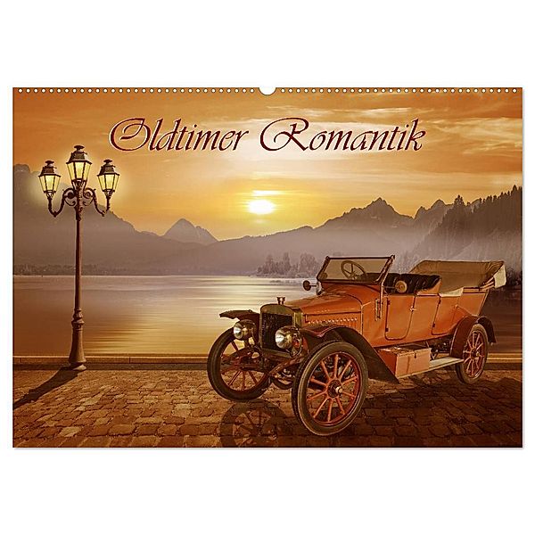 Oldtimer Romantik (Wandkalender 2025 DIN A2 quer), CALVENDO Monatskalender, Calvendo, alias Mausopardia, Monika Jüngling