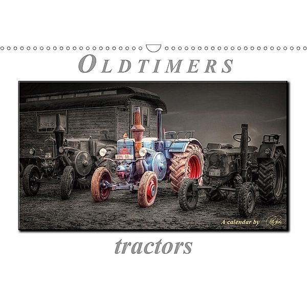 Oldtimer - tractors (Wall Calendar 2021 DIN A3 Landscape), Peter Roder