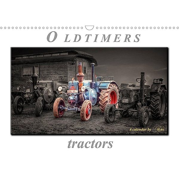 Oldtimer - tractors (Wall Calendar 2022 DIN A3 Landscape), Peter Roder